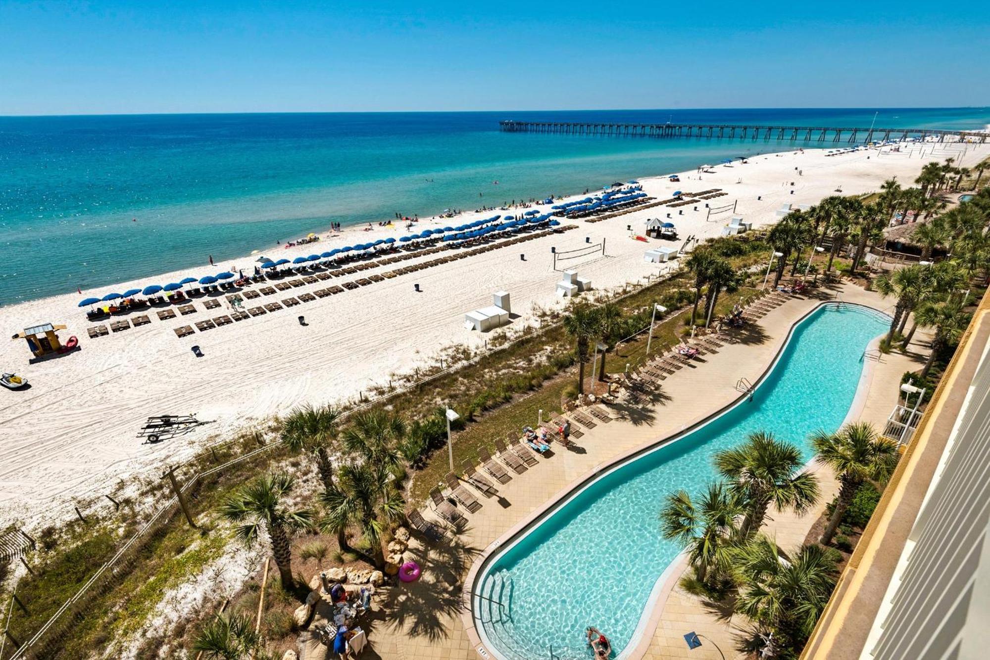 Calypso 1-608 East Aparthotel Panama City Beach Kültér fotó